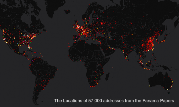 Mapping 57,000 Addresses From the Panama Papers